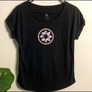 Club Pilates Camo Logo Loose Fit Tee